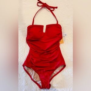 Kona Sol Red Women Swimsuit Red